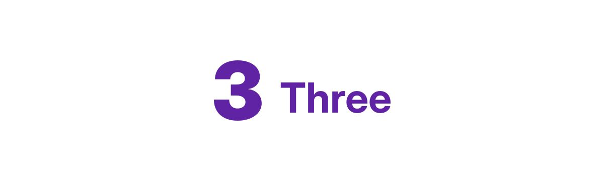 three